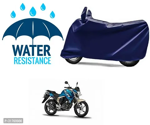 Splendid Waterproof Polyester Two Wheeler Cover Suitable For Yamaha All Bike Models