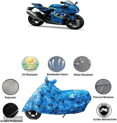 Protective Polyester Bike Body Covers For Bajaj GSX