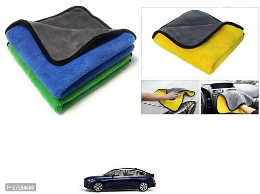 Car Cleaning Microfiber Cloth Pack Of 2 Multicolor For BMW 5 Series GT