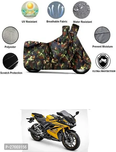 Water Resistant Polyester Bike Cover For Yamaha R15-thumb0