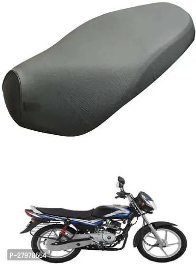 Two Wheeler Seat Cover Black For Bajaj Ct 100-thumb0