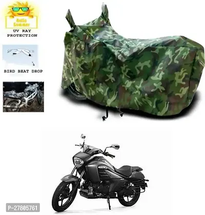 Designer Bike Body Cover Jungle Green For Suzuki Intruder