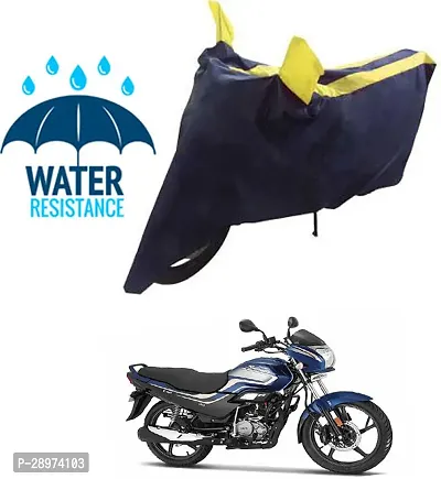 Stylish Waterproof Two Wheeler Cover For Hero MotoCorp Super Splendor Motorcycle-thumb0