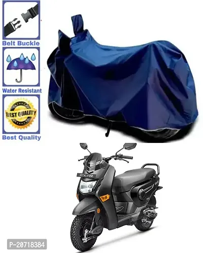 RONISH Waterproof Bike Cover/Two Wheeler Cover/Motorcycle Cover (Navy Blue) For Honda CLIQ