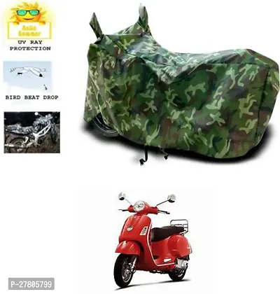 Designer Bike Body Cover Jungle Green For Piaggio Piaggio Vespa-thumb0