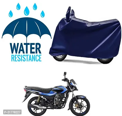 Splendid Waterproof Polyester Two Wheeler Cover Suitable For Bajaj All Bike Models