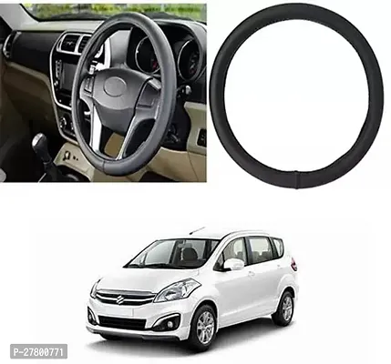 Designer Car Steering Cover Round Black For Maruti Suzuki Ertiga