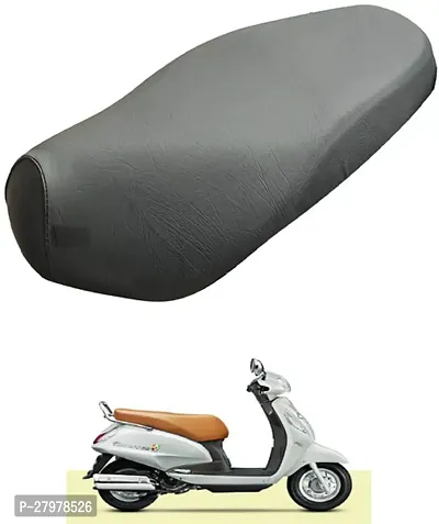 Two Wheeler Seat Cover Black For Suzuki Access