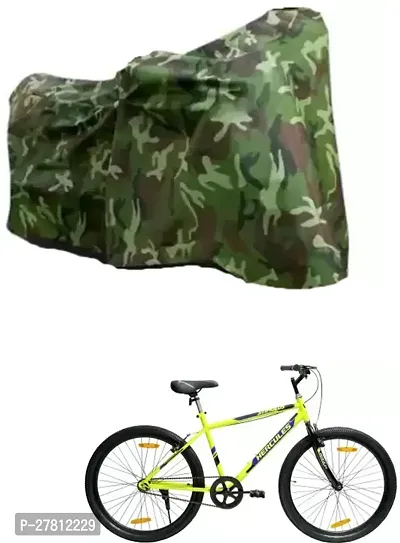 Designer Cycle Cover Green Jungle For Hercules Stimulus Pro Rf 26 T-thumb0