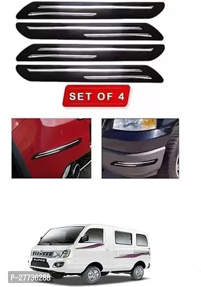 Protective Silicone Car Bumper Protector Guard For Universal For Car Supro-Pack Of 4