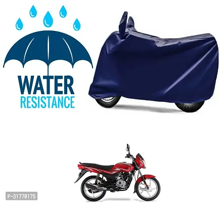 Splendid Waterproof Polyester Two Wheeler Cover Suitable For Bajaj All Bike Models