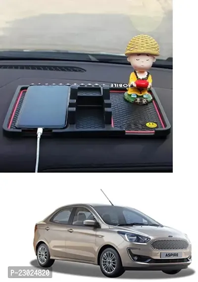 Car Dashboard Pad Mat/Car Mat/Car Cell Phone Holder Mat For Ford Aspire