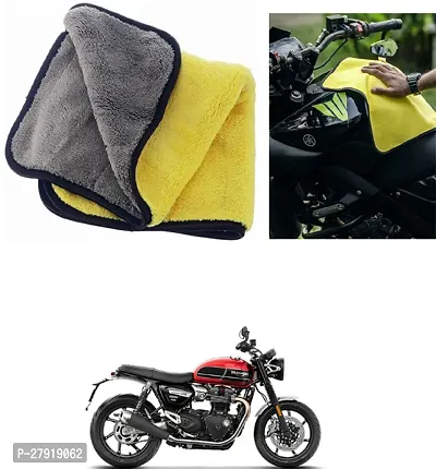 Stylish Bike Cleaning Cloth For Triumph Speed Twin-thumb0