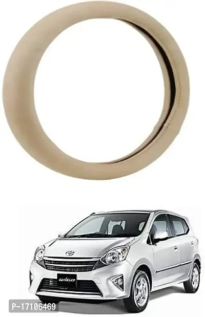 Car Stering Cover Round Beige For Wigo-thumb0