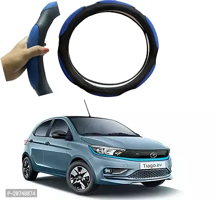 Car Steering Wheel Cover/Car Steering Cover/Car New Steering Cover For Tata Tiago EV-thumb0