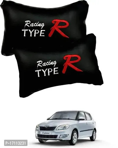 Car Pillow Black Typer For Fabia Scout