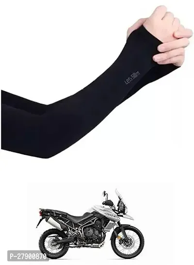 Stylish Breathable and Stretchable Arm Sleeve With Thumb Hole For Triumph Tiger 800 XCA