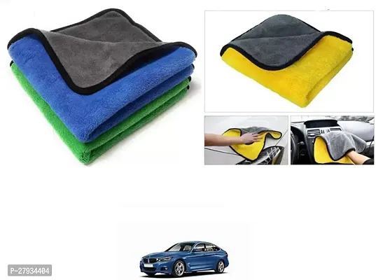 Car Cleaning Microfiber Cloth Pack Of 2 Multicolor For BMW 3 Series GT