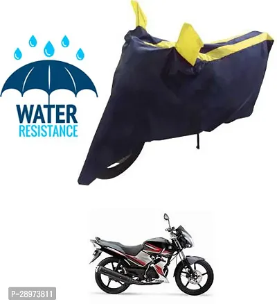 Stylish Waterproof Two Wheeler Cover For Yamaha SS 125 Motorcycle-thumb0