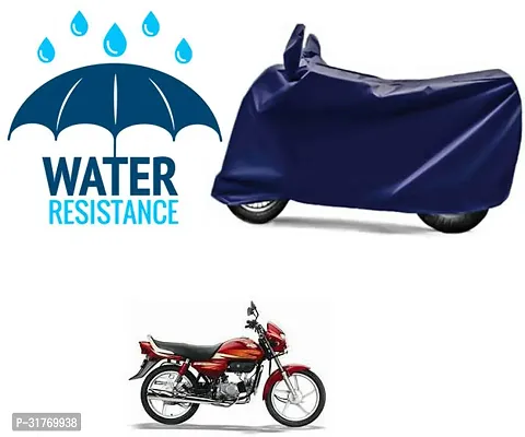 Splendid Waterproof Polyester Two Wheeler Cover Suitable For Honda CD Dawn Bikes