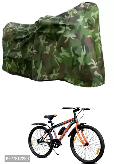 Designer Cycle Cover Green Jungle For Leader Spyder Mtb