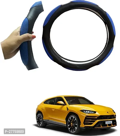 Car Steering Cover Blue 6G Heat Resistant For Lamborghini Urus