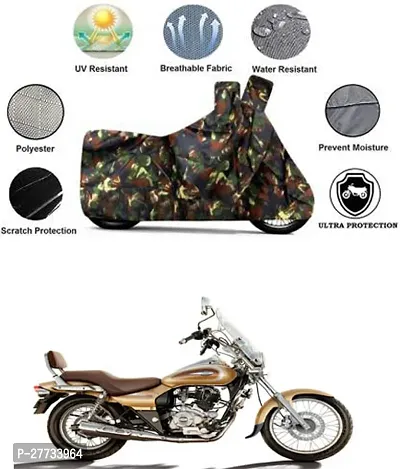 Durable and Water Resistant Polyester Bike Cover For Bajaj Avenger