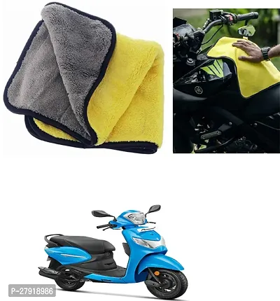 Stylish Bike Cleaning Cloth For Hero MotoCorp Pleasure Plus