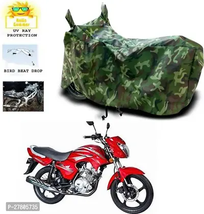 Designer Bike Body Cover Jungle Green For Universal For Bike Fusion