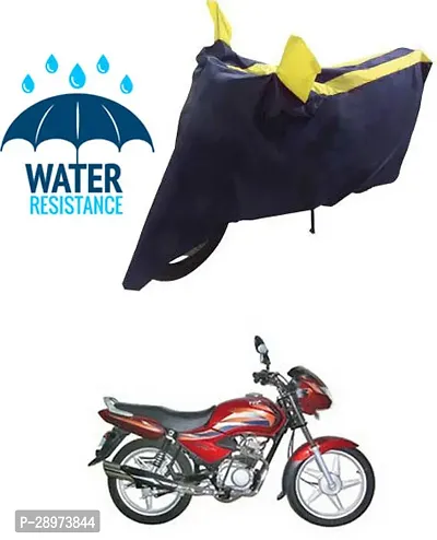 Stylish Waterproof Two Wheeler Cover For TVS Victor GLX Motorcycle