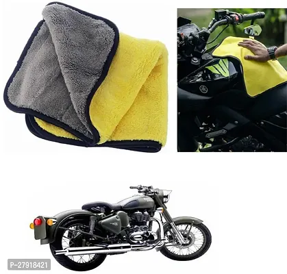 Stylish Bike Cleaning Cloth For Royal Enfield Battle Green-thumb0