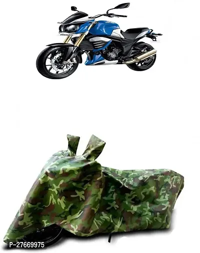 Water Resistant Polyester Bike Cover For Mahindra MOJO XT 300