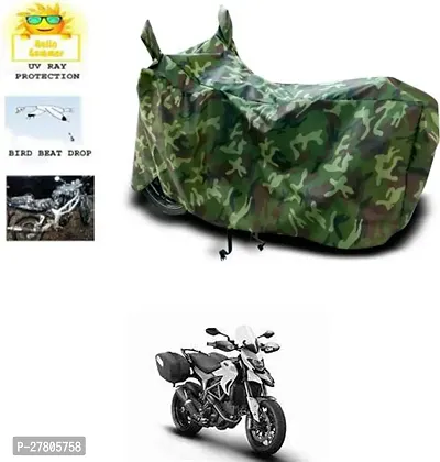 Designer Bike Body Cover Jungle Green For Ducati Hyperstrada