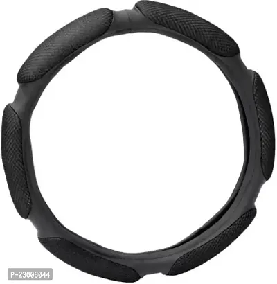 Car Better Grip Black Steering Wheel Cover (Slip-in) For Toyota Wigo-thumb4