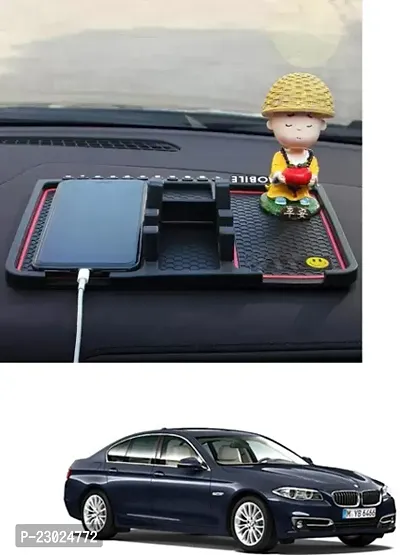 Car Dashboard Pad Mat/Car Mat/Car Cell Phone Holder Mat For BMW 520i-thumb0