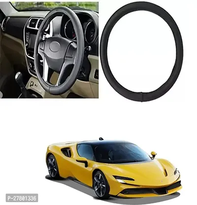 Designer Car Steering Cover Round Black For Ferrari Sf90 Stradale