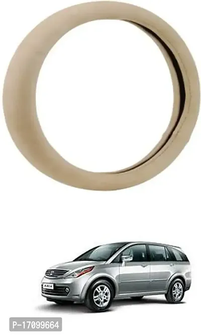 Car Stering Cover Round Beige For Aria-thumb0