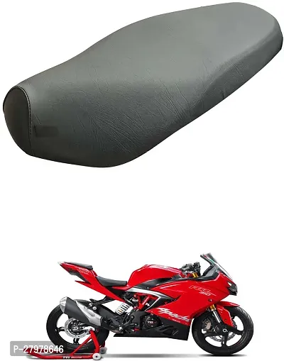 Two Wheeler Seat Cover Black For Tvs Apache Rr 310