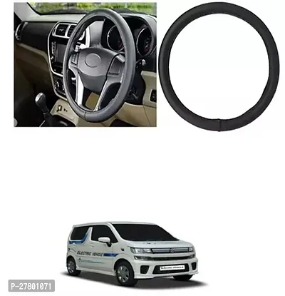 Designer Car Steering Cover Round Black For Maruti Suzuki Wagonr Electric Vehicle