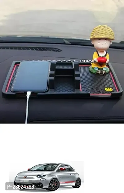 Car Dashboard Pad Mat/Car Mat/Car Cell Phone Holder Mat For Universal For Car Abarth