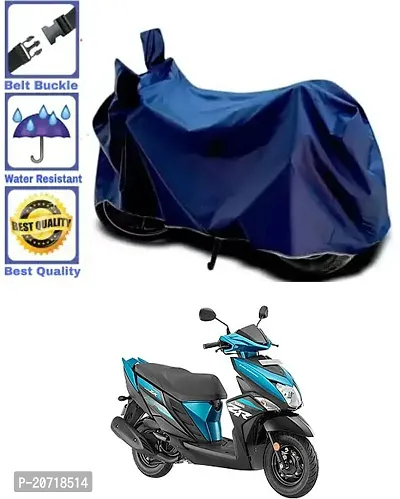 RONISH Waterproof Bike Cover/Two Wheeler Cover/Motorcycle Cover (Navy Blue) For Yamaha Ray ZR