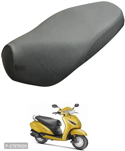 Two Wheeler Seat Cover Black For Honda Activa 5G-thumb0