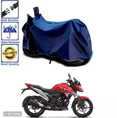 RONISH Waterproof Bike Cover/Two Wheeler Cover/Motorcycle Cover (Navy Blue) For Honda Xblade