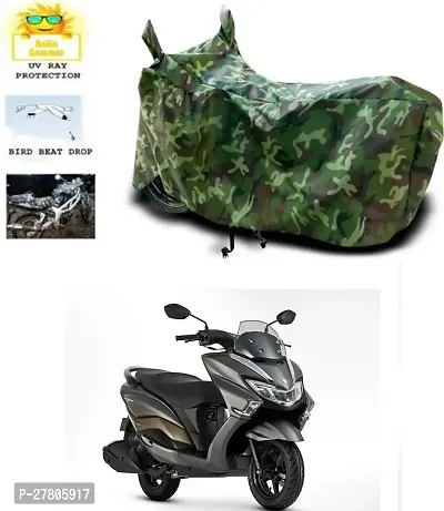 Designer Bike Body Cover Jungle Green For Suzuki Burgman Street