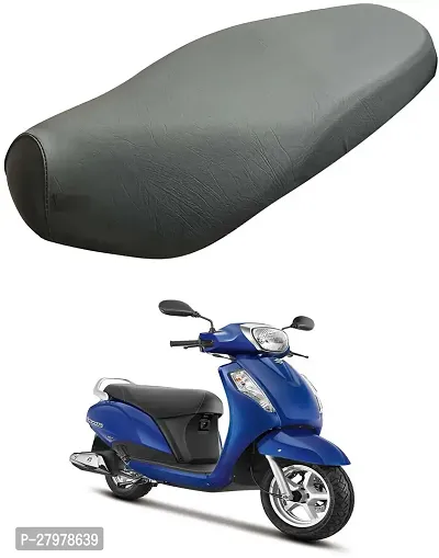 Two Wheeler Seat Cover Black For Suzuki Access 125-thumb0