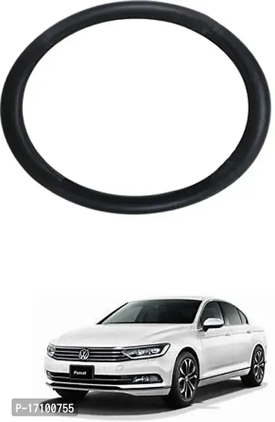 Car Stering Cover Round Black For Passat