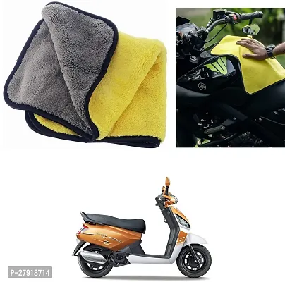 Stylish Bike Cleaning Cloth For Mahindra Gusto 125