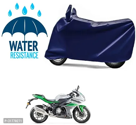 Splendid Waterproof Polyester Two Wheeler Cover Suitable For Benelli All Bike Models