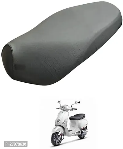 Two Wheeler Seat Cover Black For Piaggio Vespa Sxl-thumb0