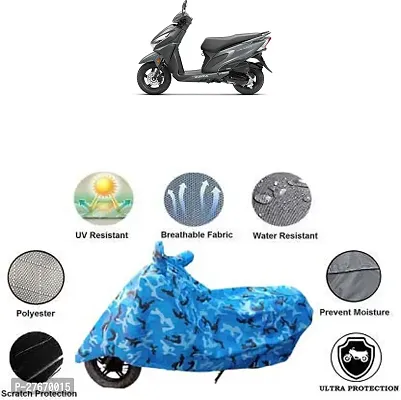 Water Resistant Polyester Bike Cover For Honda Grazia